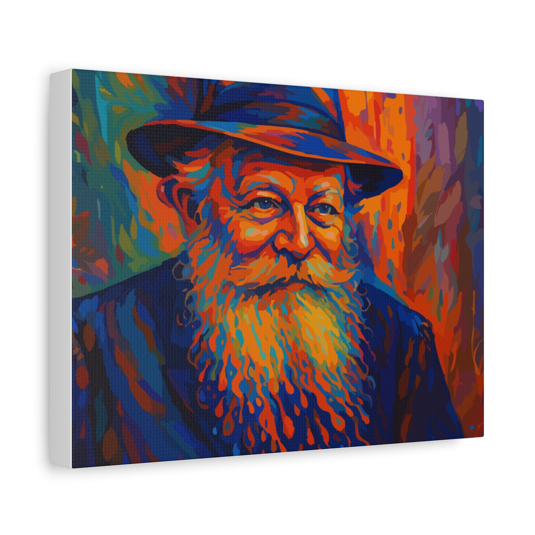 My Rebbe – Vibrant Portrait Canvas Wall Art | BeShvilo Collection