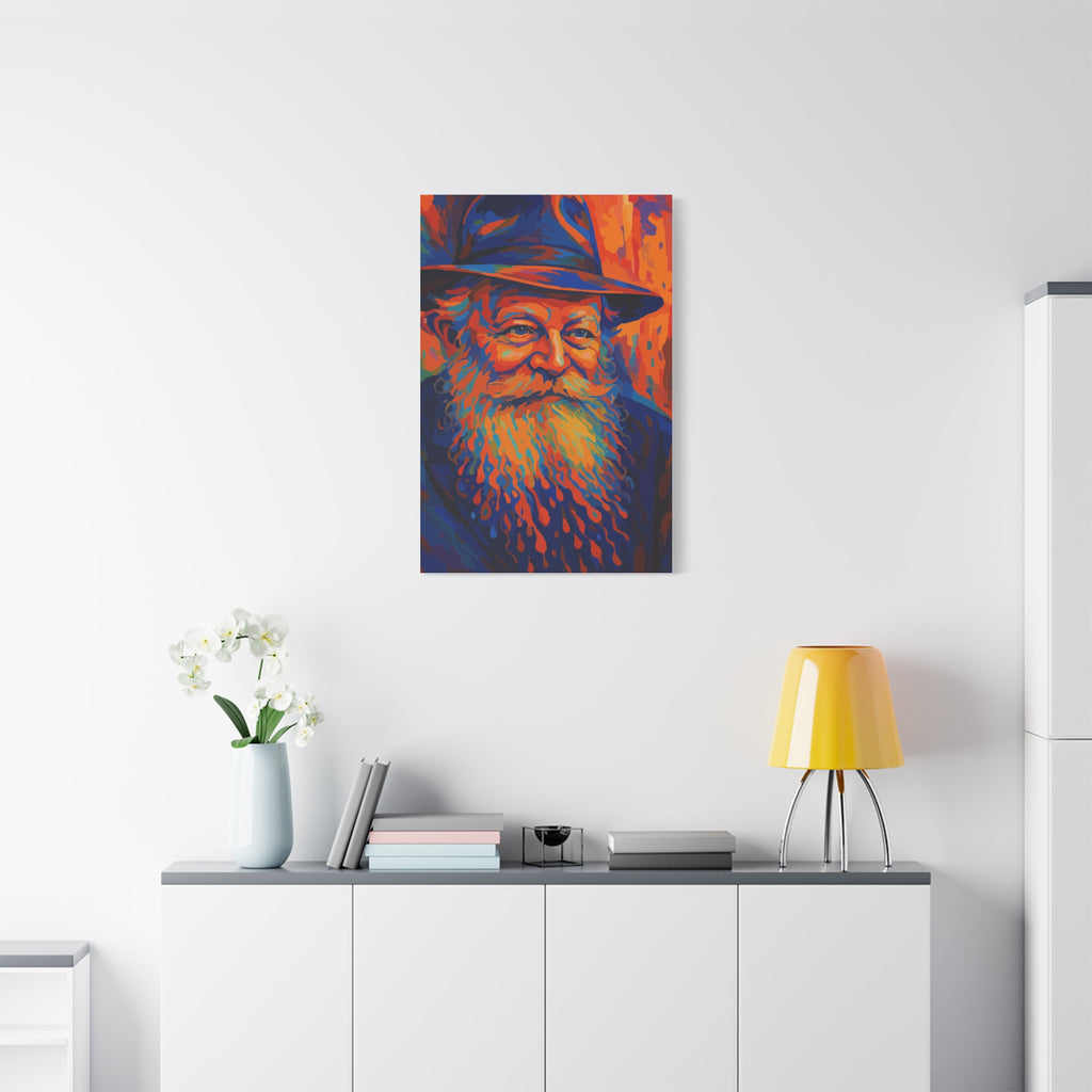 My Rebbe – Vibrant Canvas Art Print | BeShvilo Collection