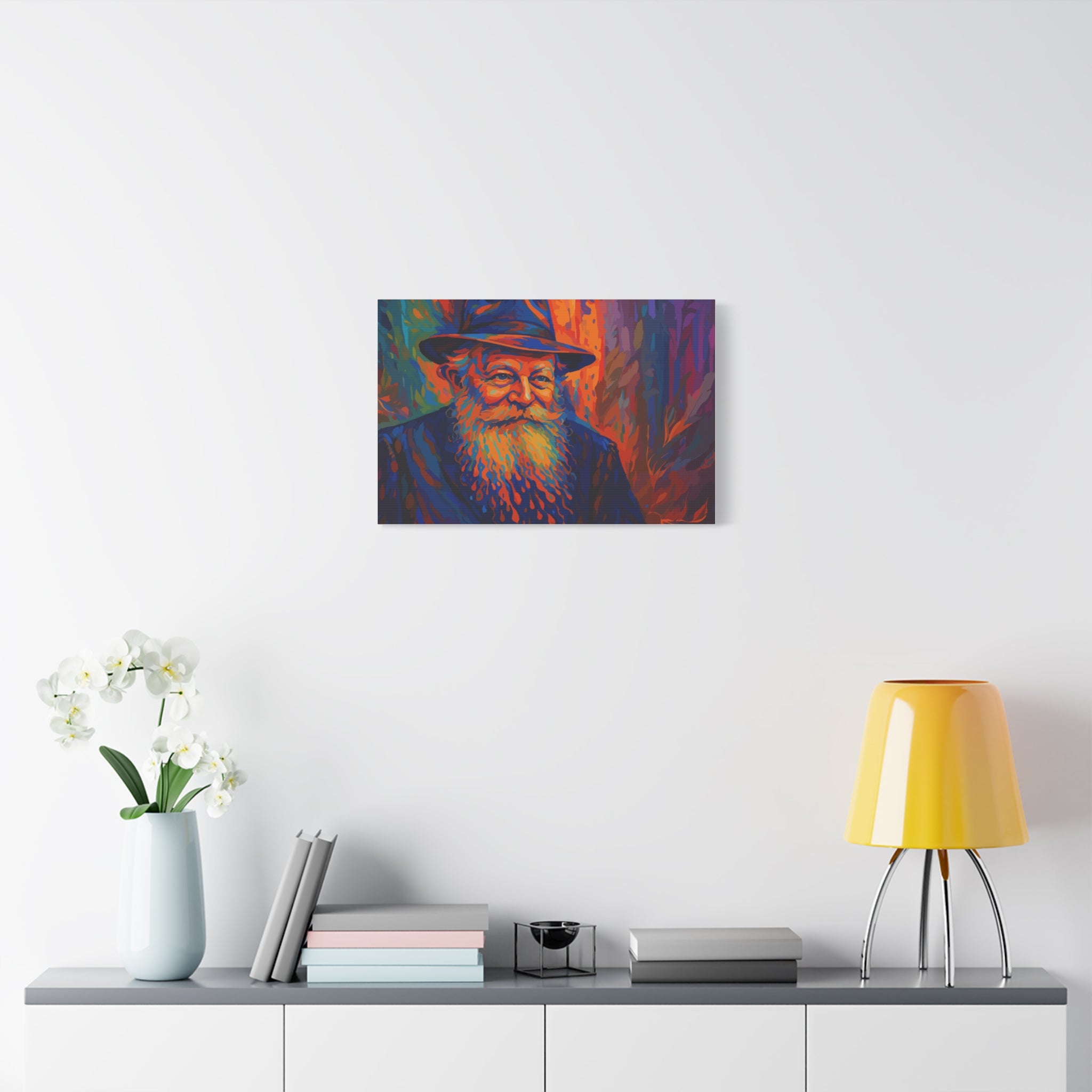 My Rebbe – Vibrant Canvas Art Print | BeShvilo Collection