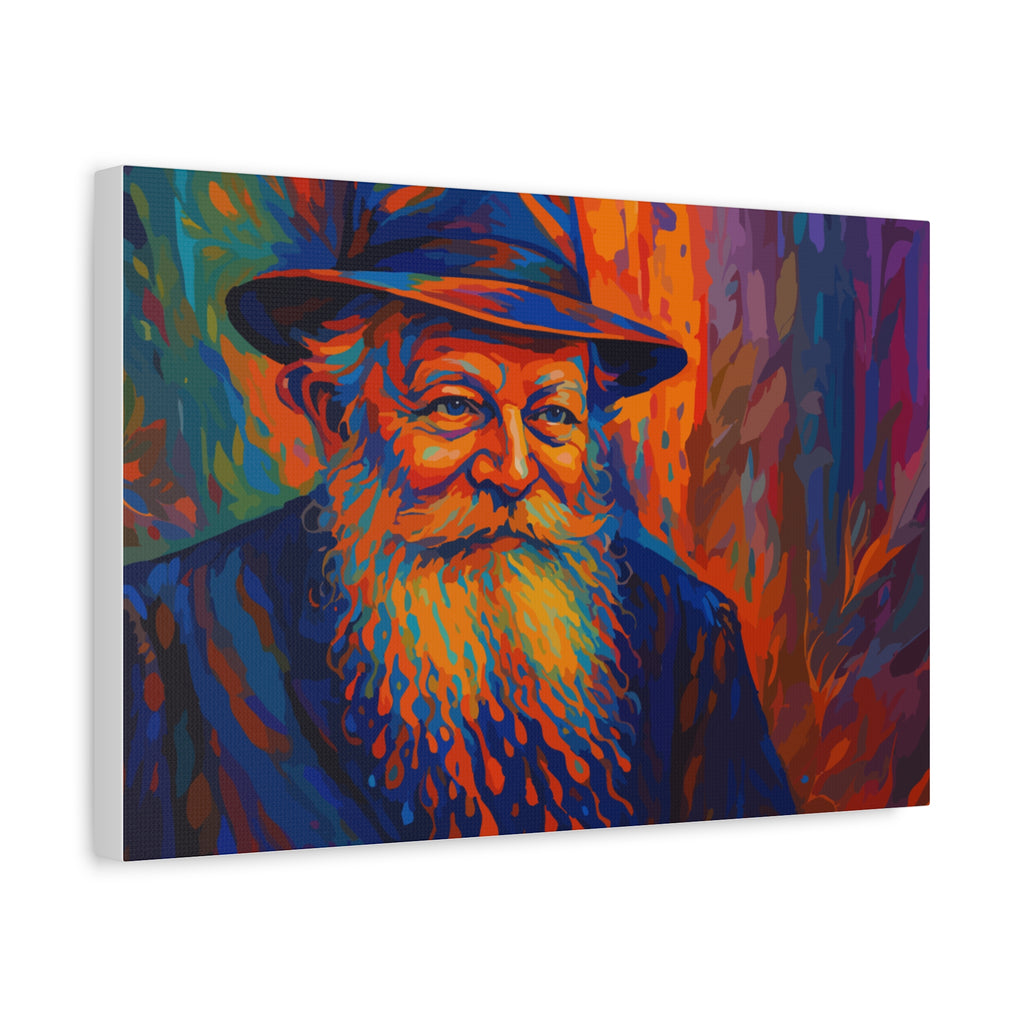 My Rebbe – Vibrant Canvas Art Print | BeShvilo Collection