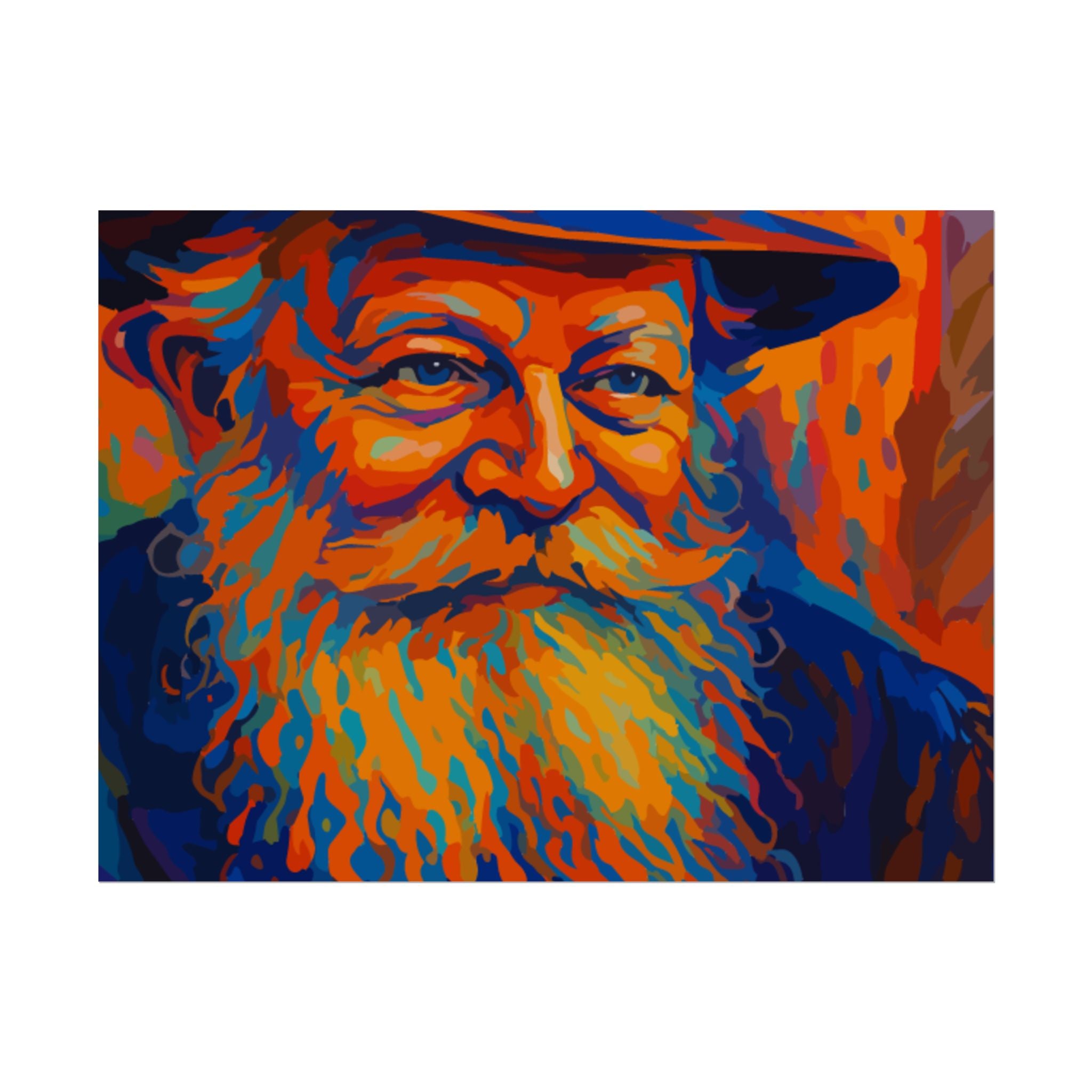 My Rebbe – Vibrant Rolled Art Print | BeShvilo Collection