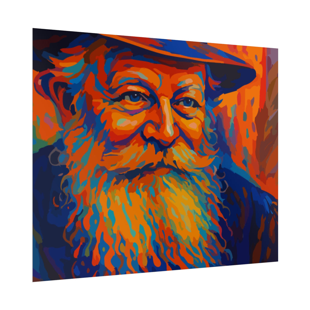 My Rebbe – Vibrant Rolled Art Print | BeShvilo Collection