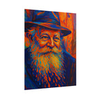 My Rebbe Canvas Art Print | Vibrant Lubavitcher Rebbe Wall Décor by BeShvilo