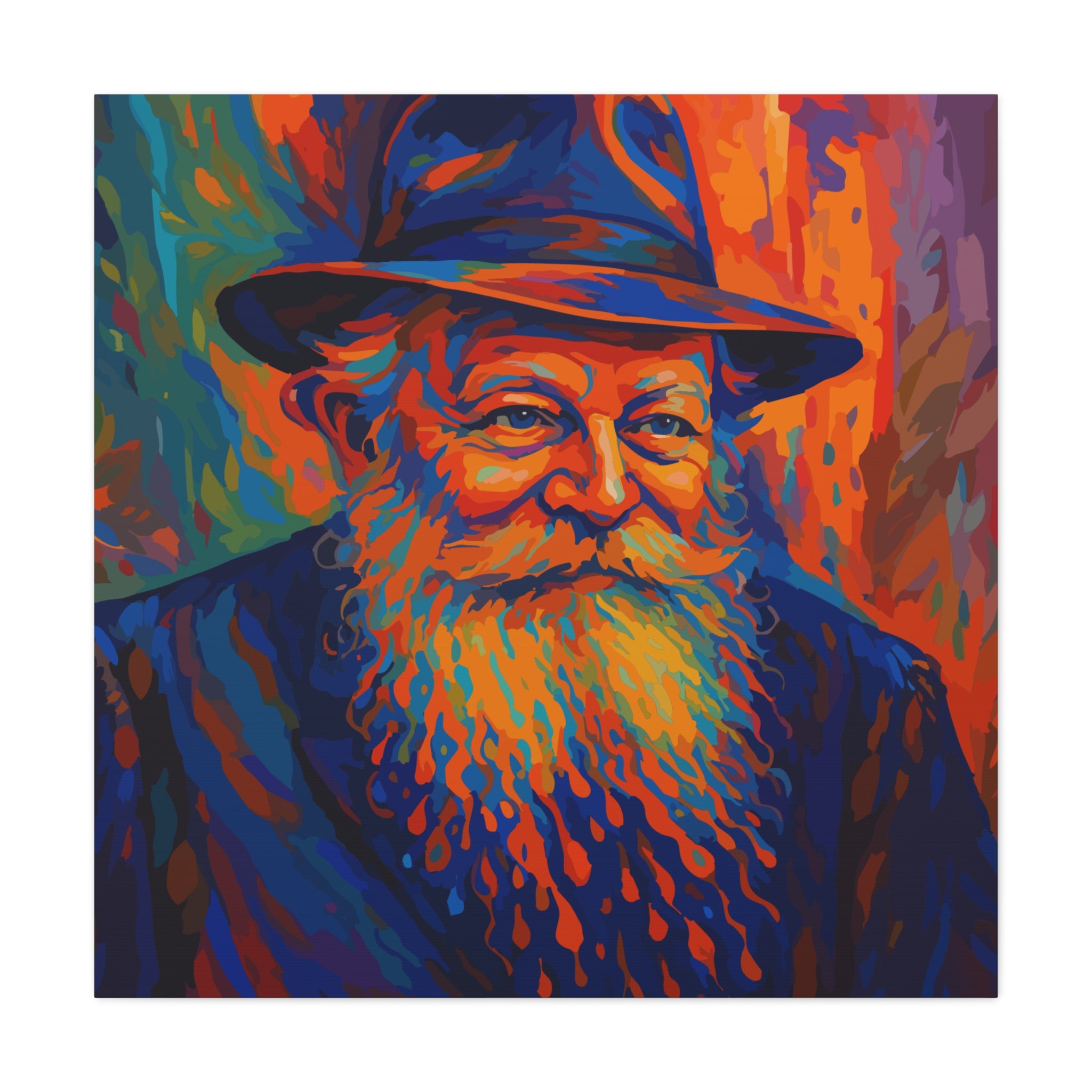 My Rebbe – Vibrant Canvas Art Print | BeShvilo Collection
