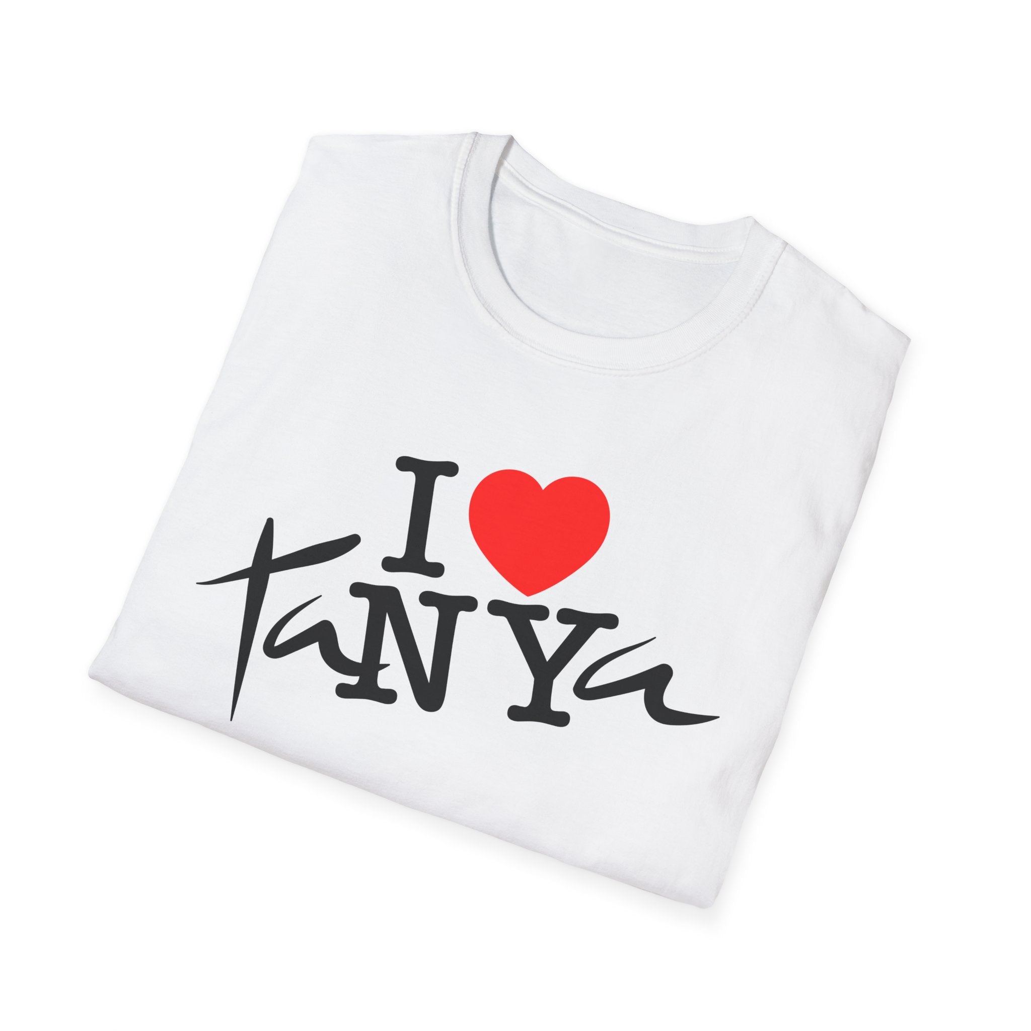 I ❤️ Tanya – Unisex Softstyle Tee | BeShvilo Collection