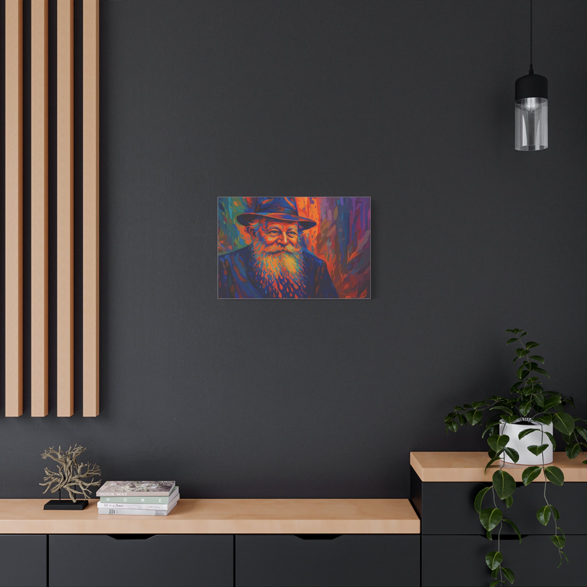 My Rebbe – Vibrant Canvas Art Print | BeShvilo Collection