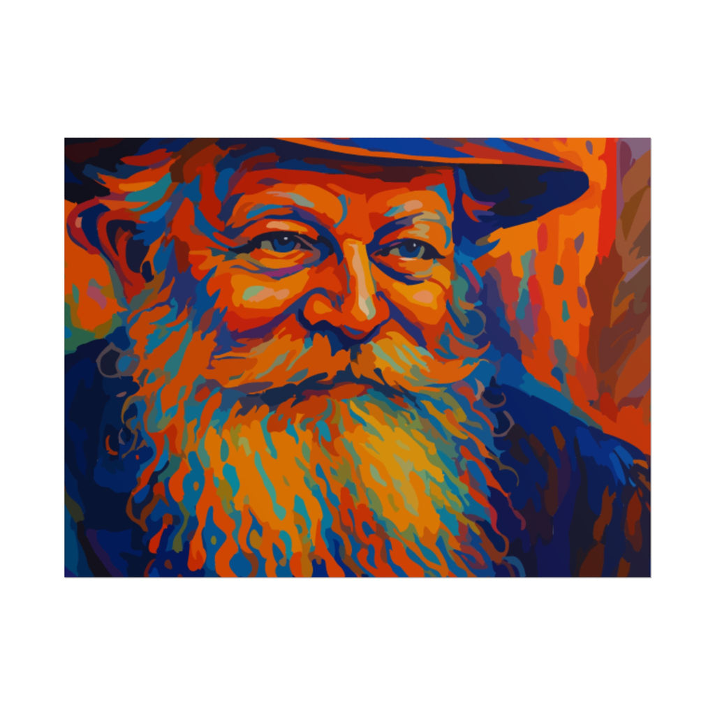 My Rebbe – Vibrant Rolled Art Print | BeShvilo Collection