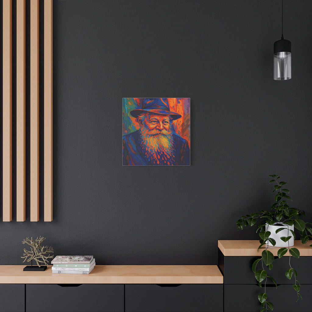 My Rebbe – Vibrant Canvas Art Print | BeShvilo Collection