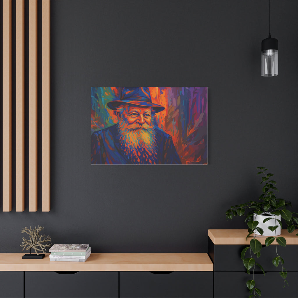 My Rebbe – Vibrant Canvas Art Print | BeShvilo Collection