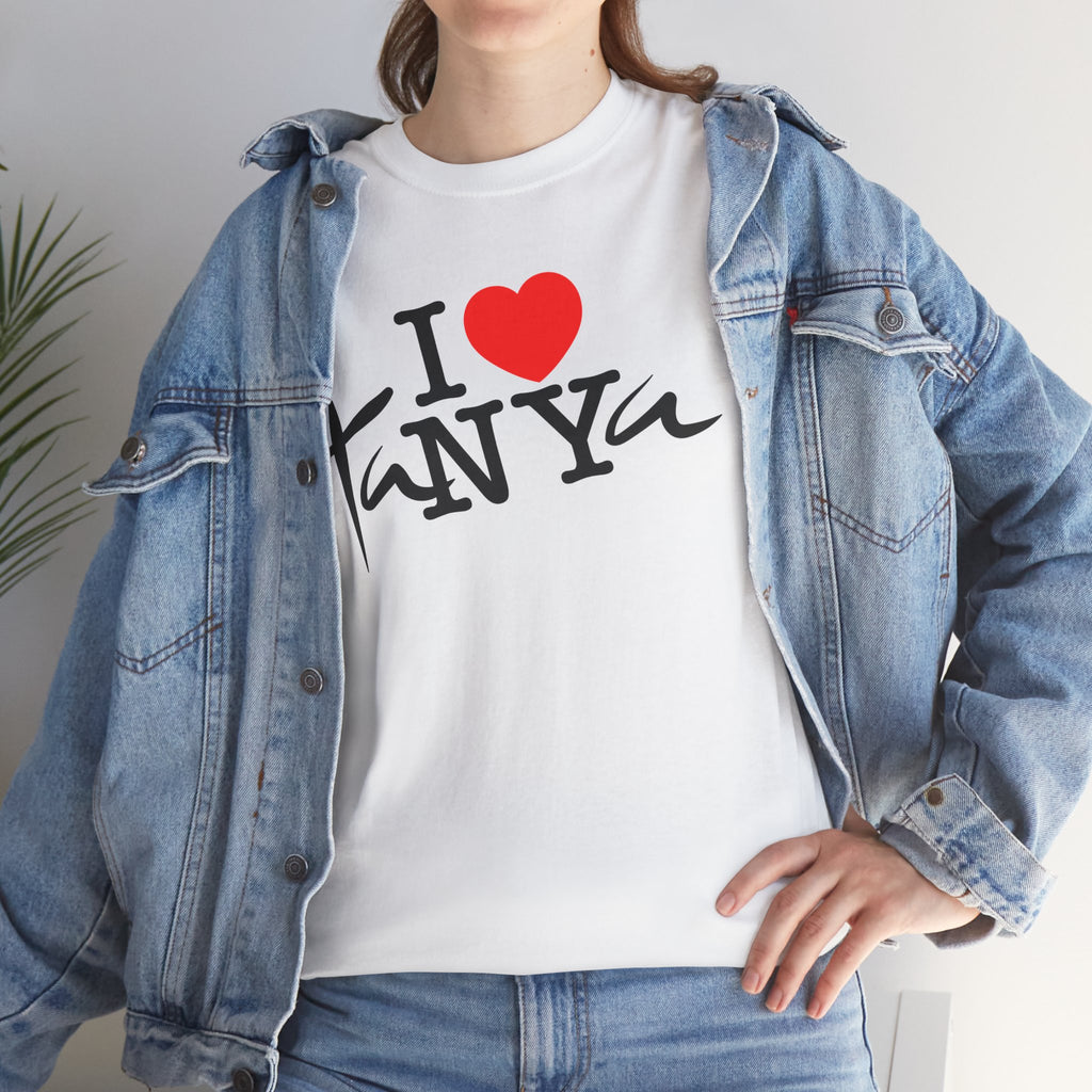I ❤️ Tanya – Unisex Heavy Cotton Tee | BeShvilo Collection