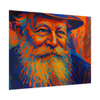 My Rebbe Canvas Art Print | Vibrant Lubavitcher Rebbe Wall Décor by BeShvilo