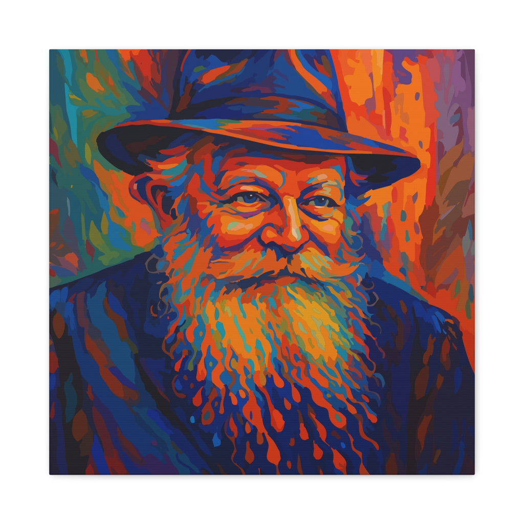 My Rebbe – Vibrant Canvas Art Print | BeShvilo Collection