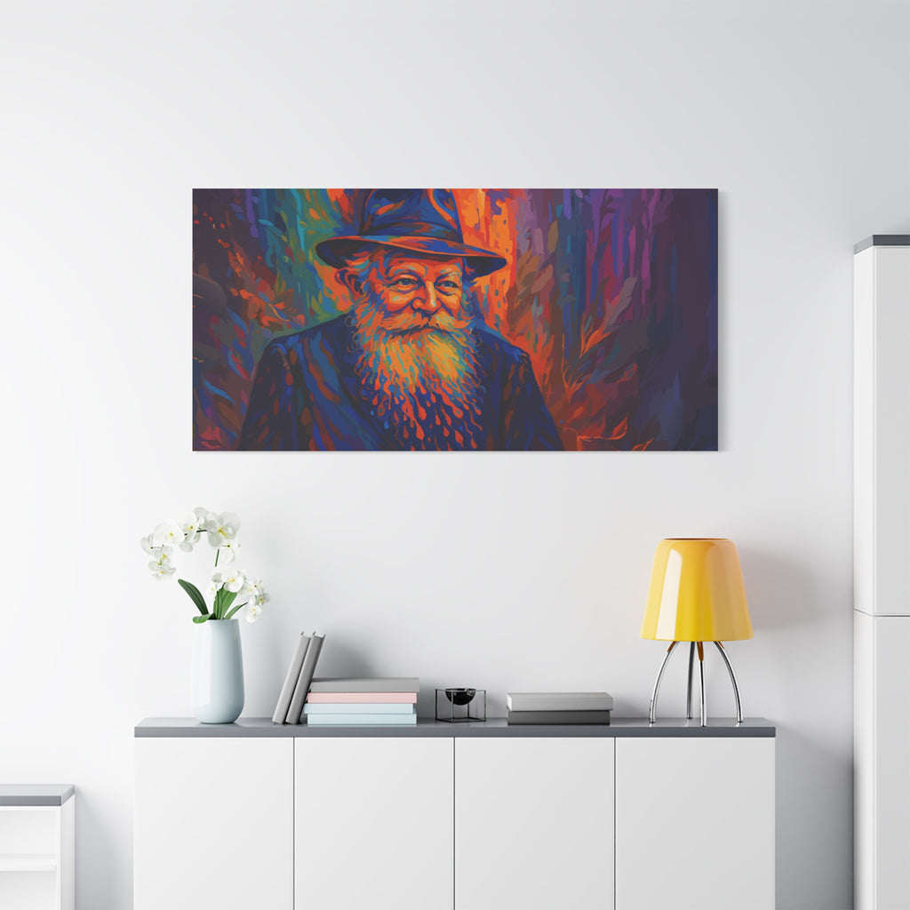 My Rebbe – Vibrant Canvas Art Print | BeShvilo Collection