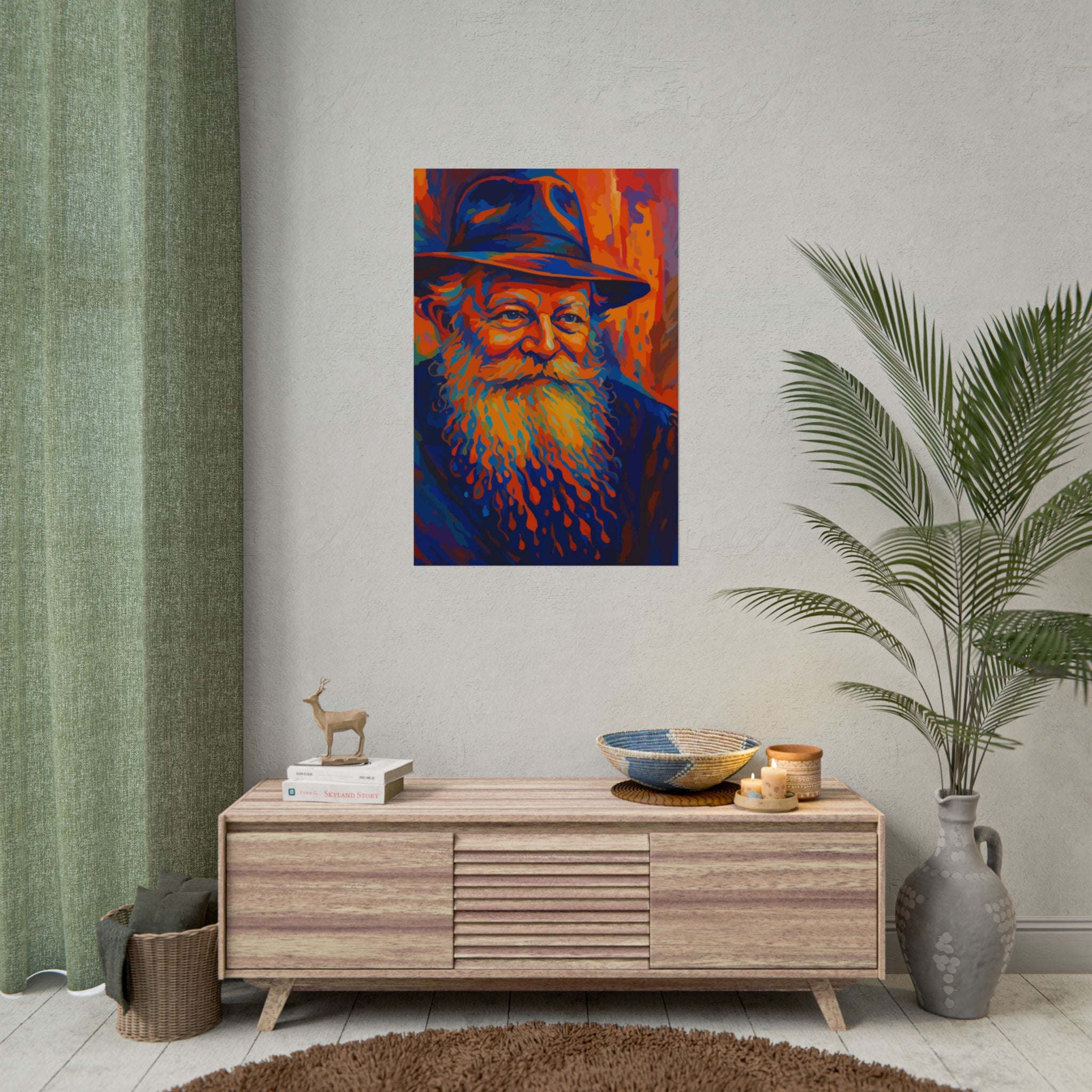 My Rebbe – Vibrant Rolled Art Print | BeShvilo Collection