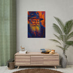 My Rebbe Canvas Art Print | Vibrant Lubavitcher Rebbe Wall Décor by BeShvilo