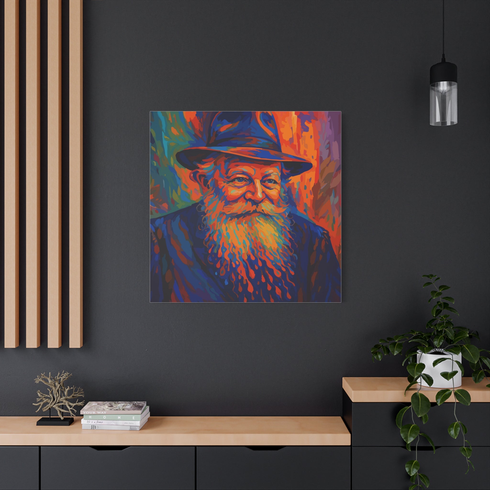 My Rebbe – Vibrant Canvas Art Print | BeShvilo Collection