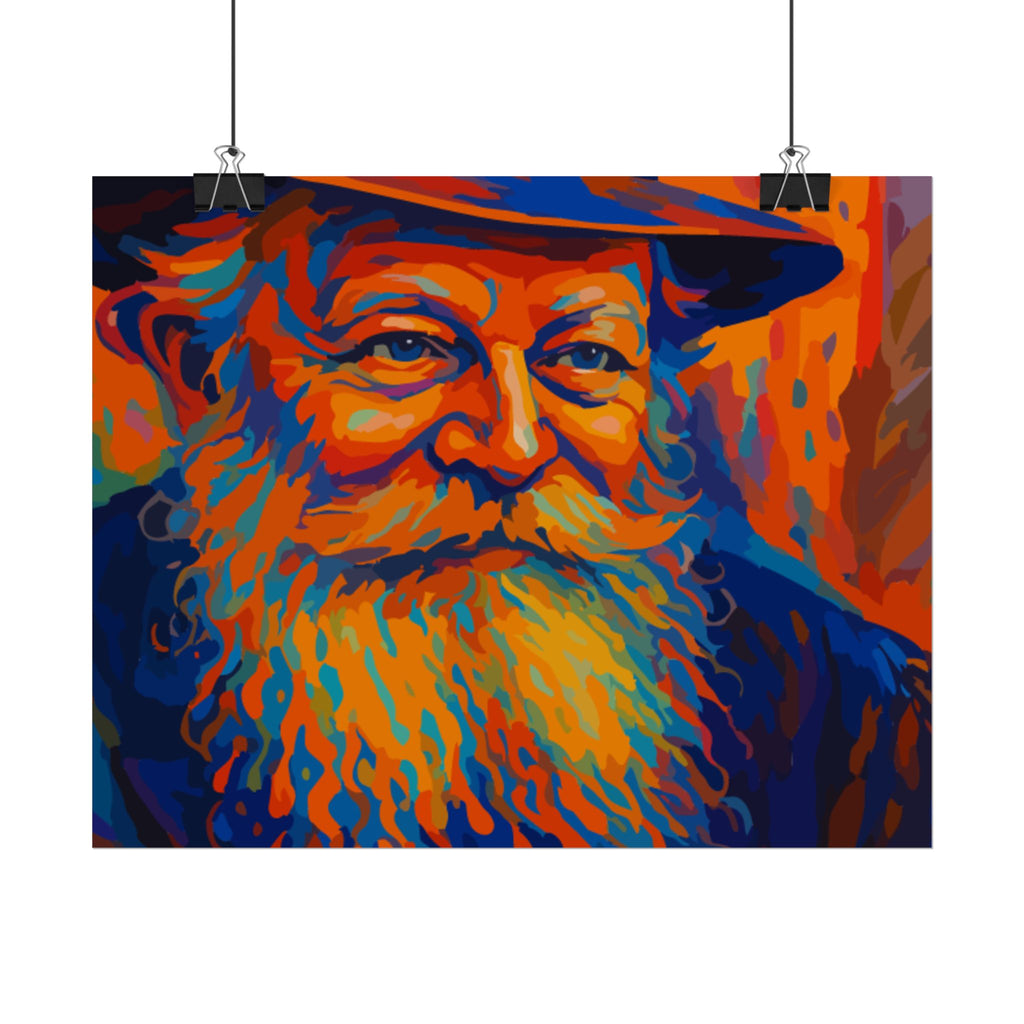 My Rebbe – Vibrant Rolled Art Print | BeShvilo Collection