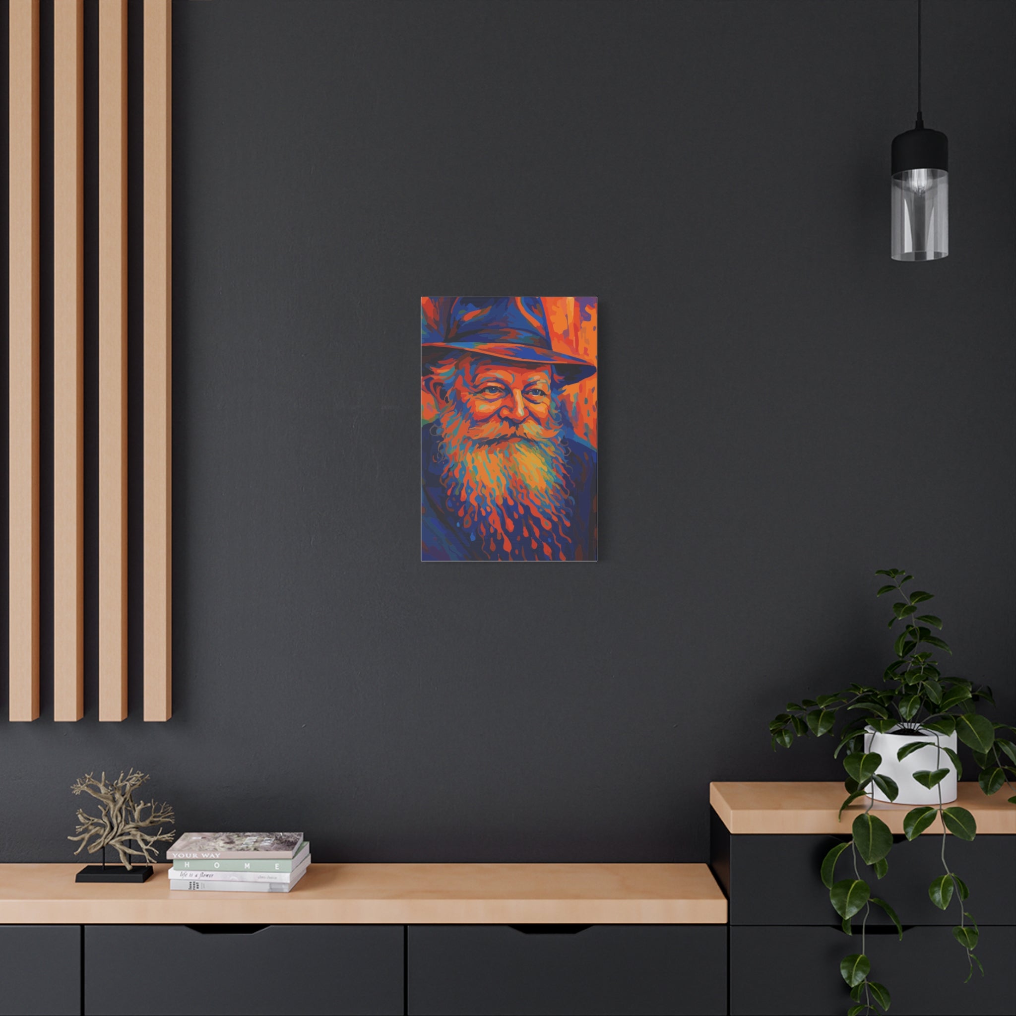 My Rebbe – Vibrant Canvas Art Print | BeShvilo Collection