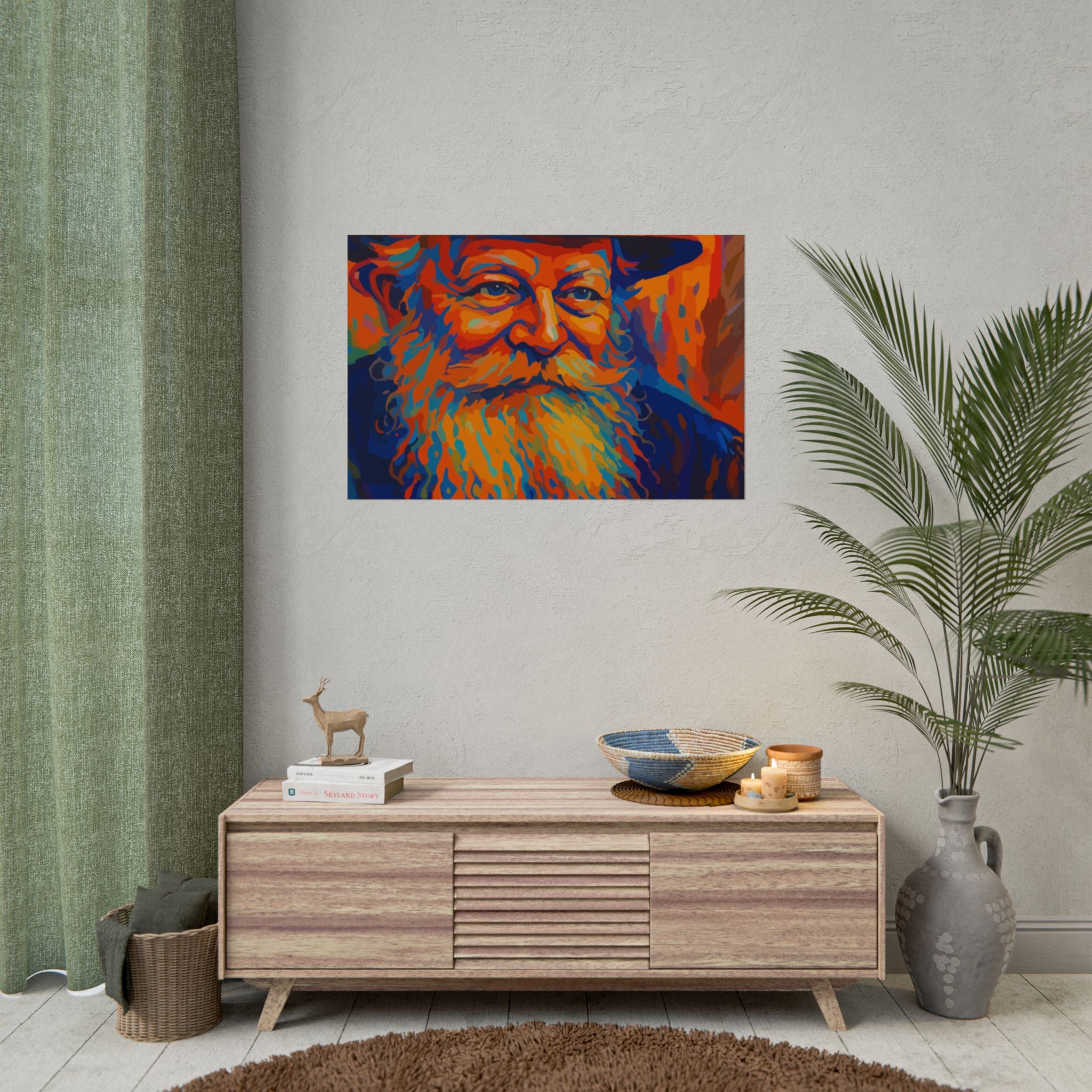 My Rebbe – Vibrant Rolled Art Print | BeShvilo Collection