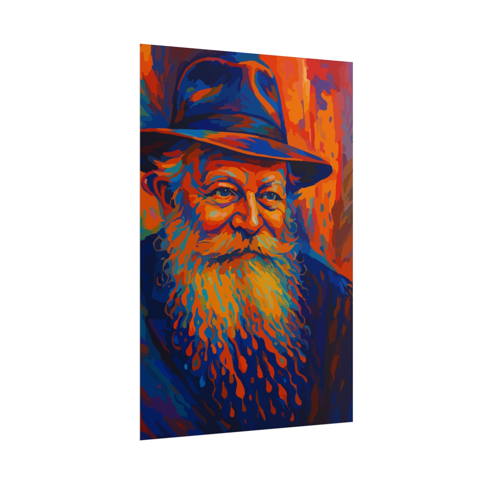 My Rebbe – Vibrant Rolled Art Print | BeShvilo Collection