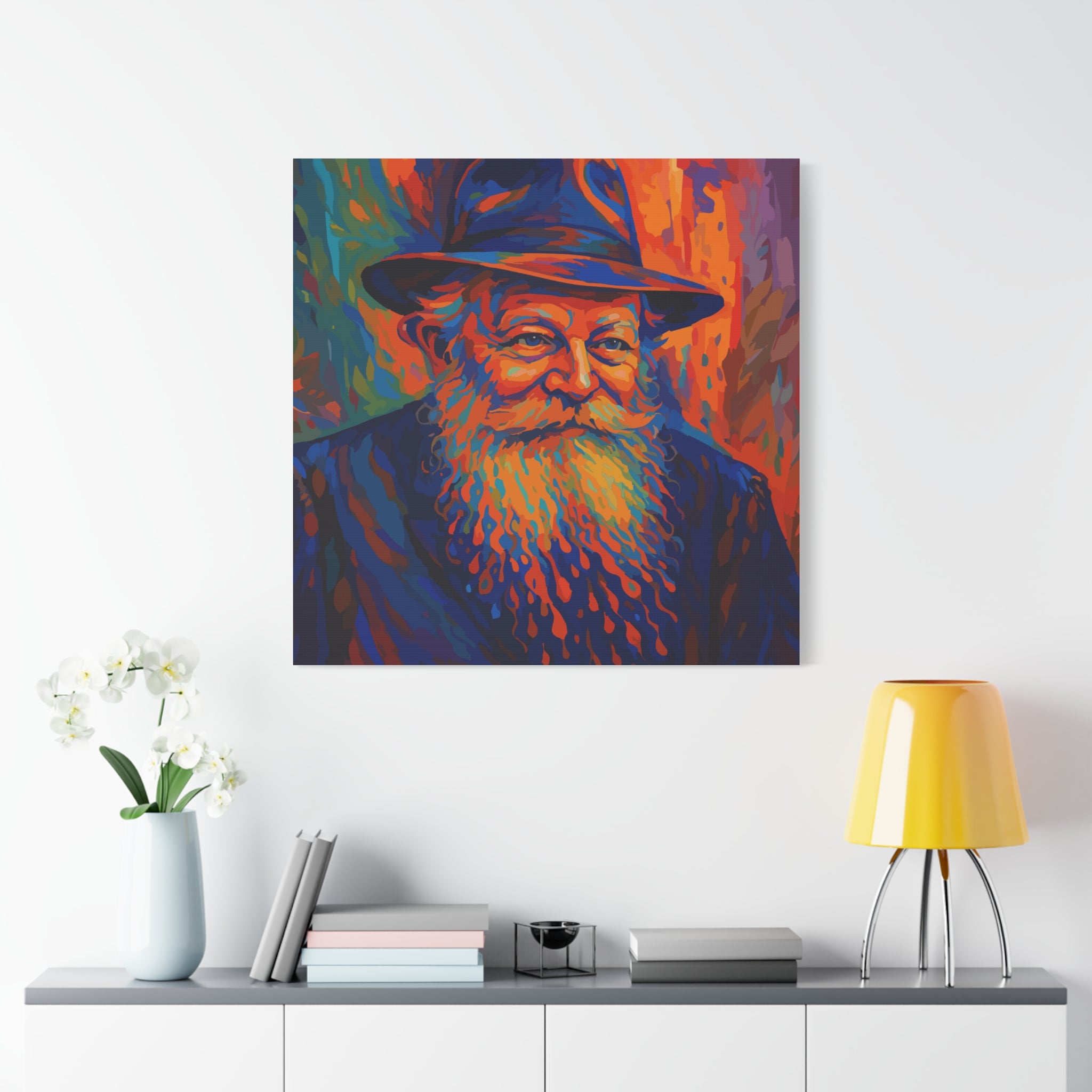 My Rebbe – Vibrant Canvas Art Print | BeShvilo Collection