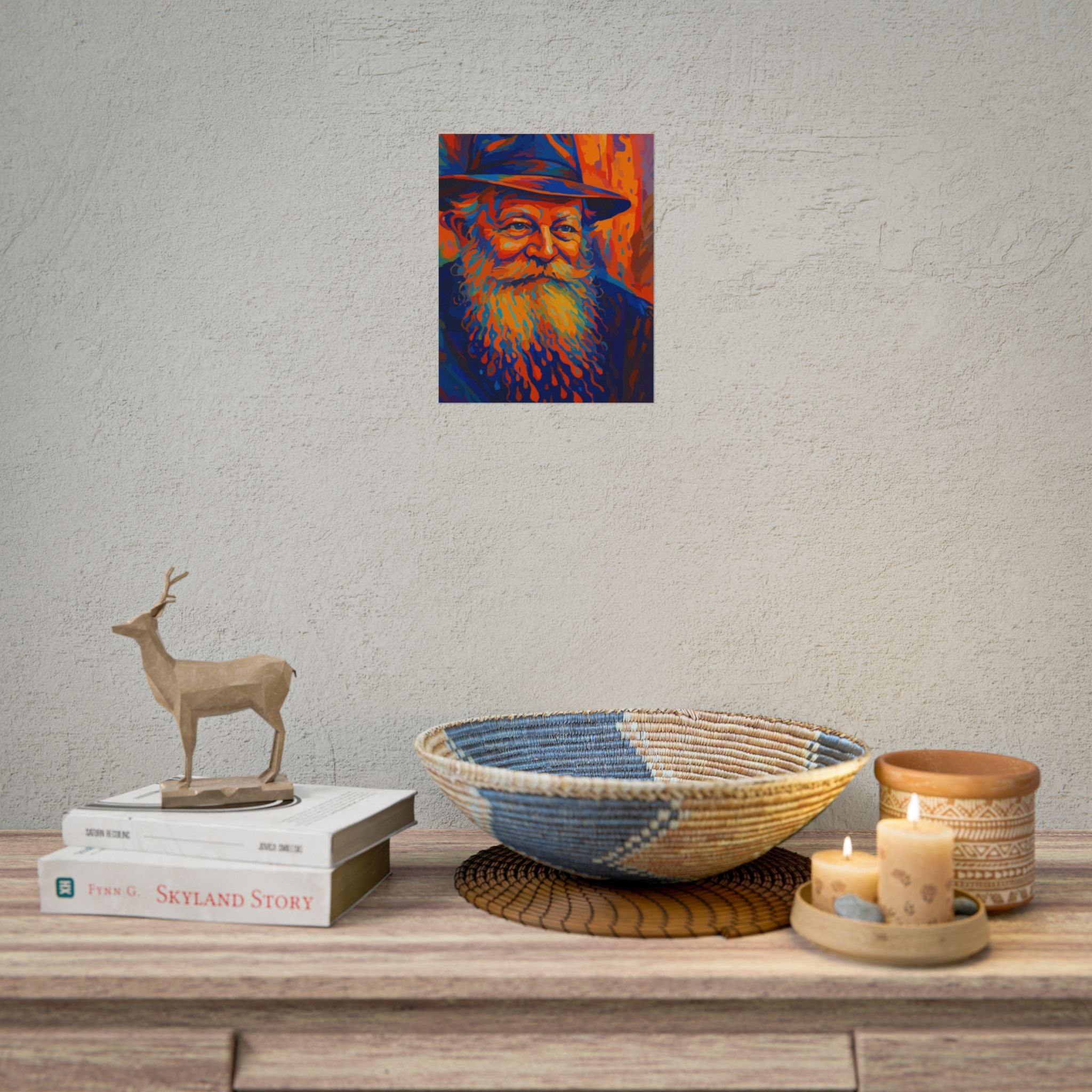 My Rebbe – Vibrant Rolled Art Print | BeShvilo Collection
