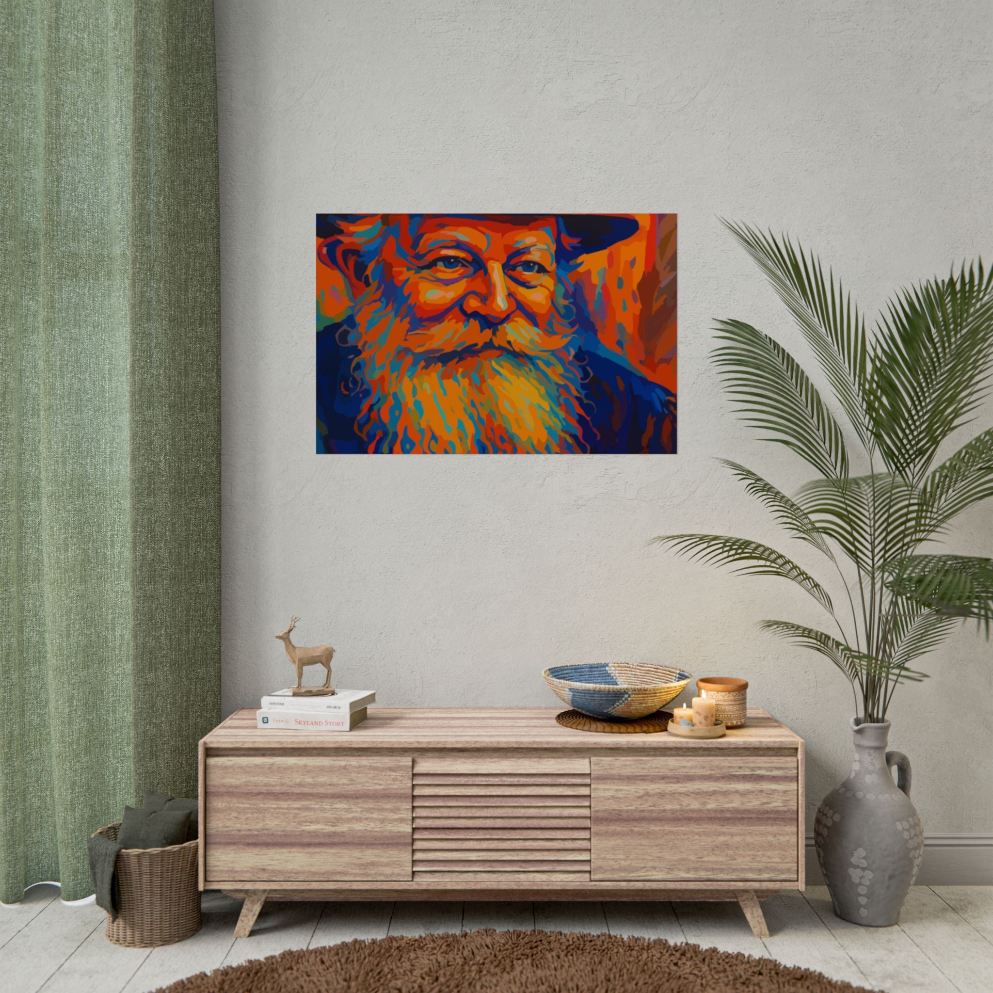 My Rebbe – Vibrant Rolled Art Print | BeShvilo Collection