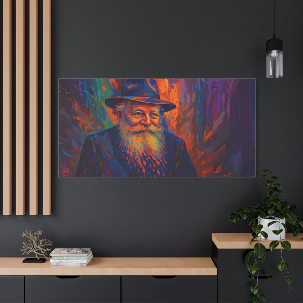 My Rebbe – Vibrant Canvas Art Print | BeShvilo Collection