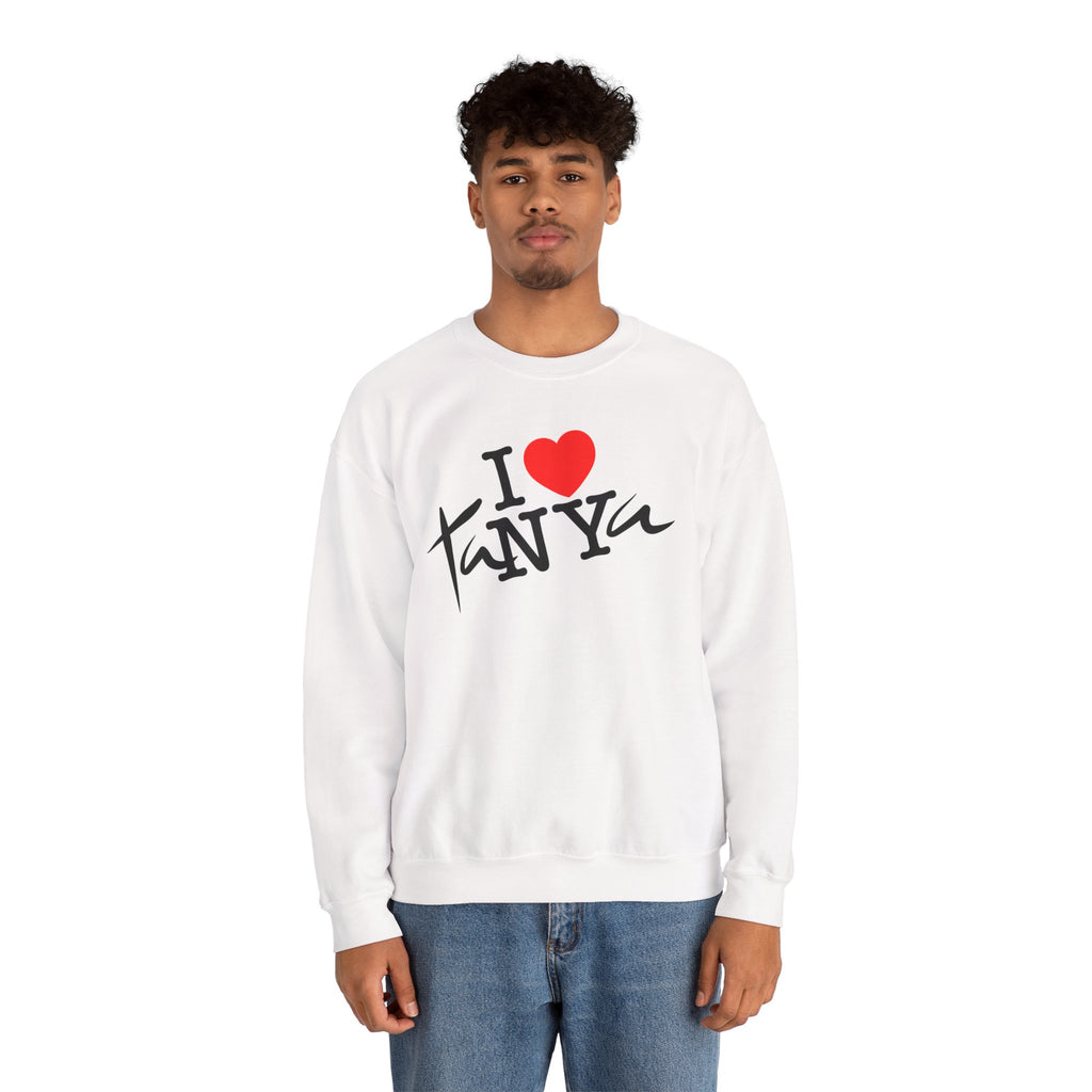 I ❤️ Tanya – Unisex Heavy Blend™ Crewneck Sweatshirt | BeShvilo Collection