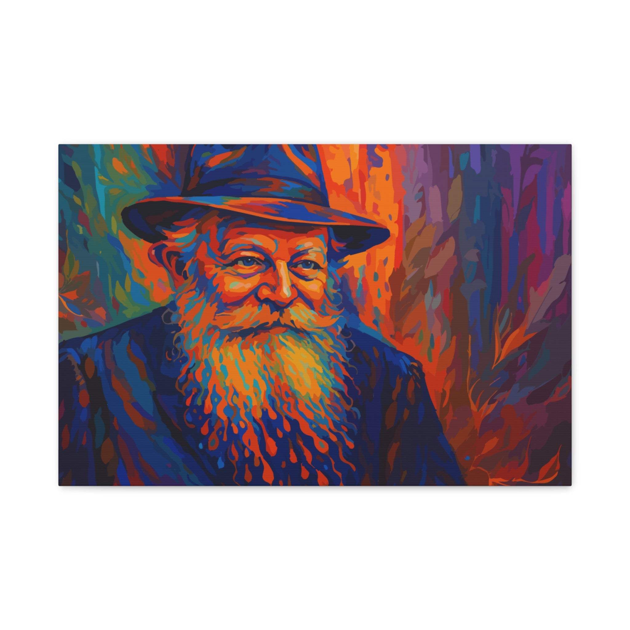My Rebbe – Vibrant Canvas Art Print | BeShvilo Collection